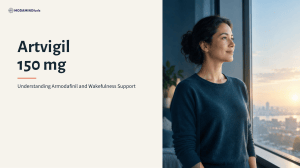 Artvigil 150 mg: Armodafinil Uses, Dosage & Safety Guide
