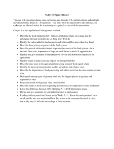 AGB 1101 Quiz 2 Review &ndash; Agribusiness Management Study Guide