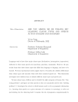 Learning Clause Types and Speech Acts in English and Mandarin