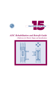 AISC Design Guide 15: Rehabilitation and Retrofit of Steel