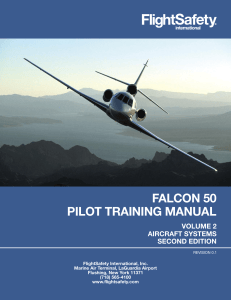 Falcon 50 Pilot Training Manual Vol. 2: Aircraft Systems