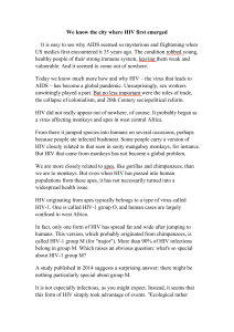 IELTS Reading Practice: The City Where HIV First Emerged