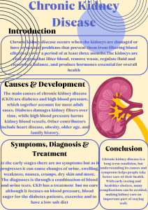 Chronic Kidney Disease: Causes, Symptoms, Diagnosis & Treatment
