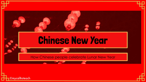 Chinese New Year Presentation: How People Celebrate Lunar New Year