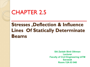 Beam Deflection & Slope: Macaulay's Method &ndash; Civil Eng. Lecture