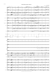 Forth, forth, my heart, to heaven &ndash; partytura na ch&oacute;r i orkiestrę