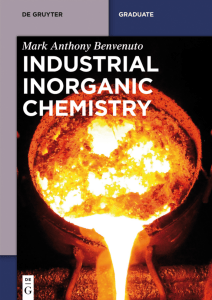 Industrial Inorganic Chemistry by Mark A. Benvenuto &ndash; De Gruyter