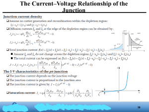 PN Junction I-V Characteristics & Diode Equation &ndash; NTUEE Lecture Notes