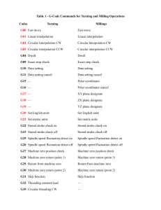 G-Code Commands for Turning and Milling: Complete CNC Reference