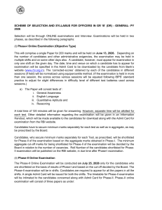 RBI Grade B Officer 2026: Scheme of Selection & Syllabus