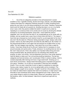 Reflection assignment