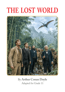 The Lost World by Arthur Conan Doyle &ndash; Grade 11 Adapted Novel Reader
