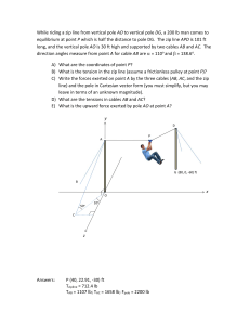 Engineering Statics Problem Set: 3D Equilibrium, Cables, Springs