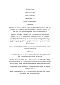 The Rain Came by Grace Ogot: Literary Analysis and Book Report