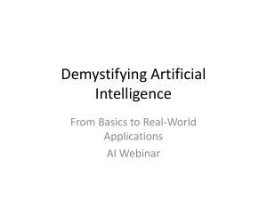 Demystifying Artificial Intelligence: From Basics to Applications