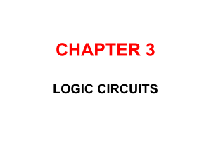 Logic Circuits: Logic Gates, Boolean Algebra & Karnaugh Maps Lecture
