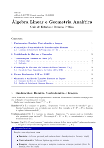 &Aacute;lgebra Lineal y Geometr&iacute;a Anal&iacute;tica: Gu&iacute;a de Estudio y Resumen
