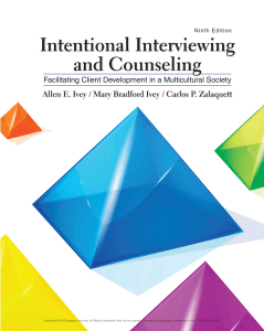 Intentional Interviewing and Counseling 9th Edition Textbook