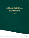 Organizational Behaviour Course Pack: Ivey Business Case Studies