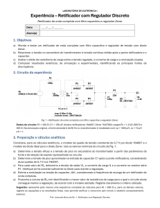 Retificador de Onda Completa com Regulador Zener &ndash; Lab de Eletr&ocirc;nica