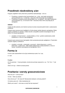 Gramatyka angielskiego dla początkujących: przedimki, to be, czasy