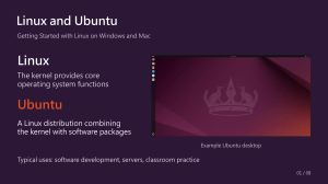 Linux and Ubuntu: Getting Started with Linux on Windows and Mac