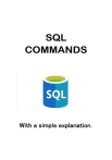 SQL Commands with Simple Explanations – Beginner's Guide