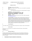 Principles of Finance EBFN 101 Course Syllabus - Touro College