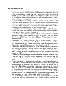 BFE2103 Financial Engineering Exam Questions 2026 - Problem Set